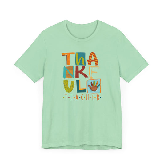 Thankful Teacher | camisa de otoño maestra agradecida