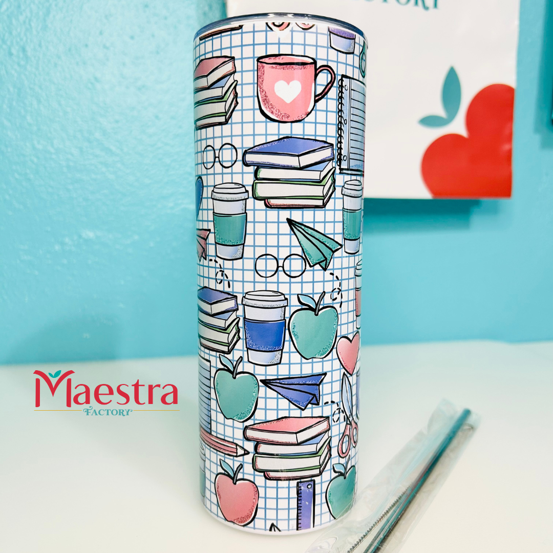 Vaso Tumbler School Supplies- Teacher