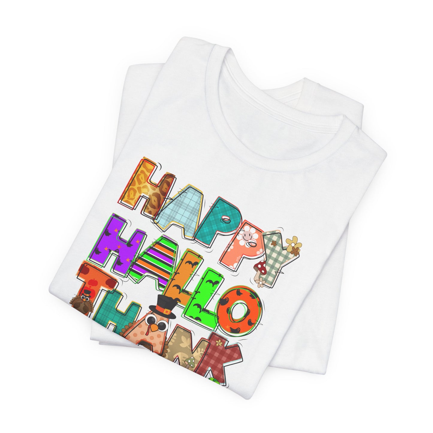 Hallothanksmas |Camisa para celebrar las tres festividades Halloween, Thanksgiving y Christmas