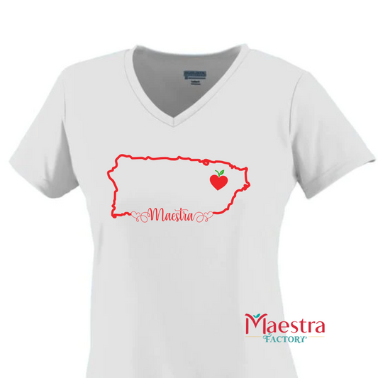 Maestra Puertorriqueña Mapa PR